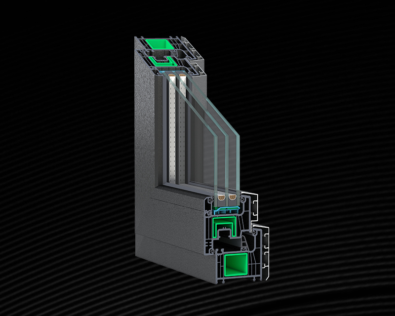 ES81MD+外扣铝节能窗